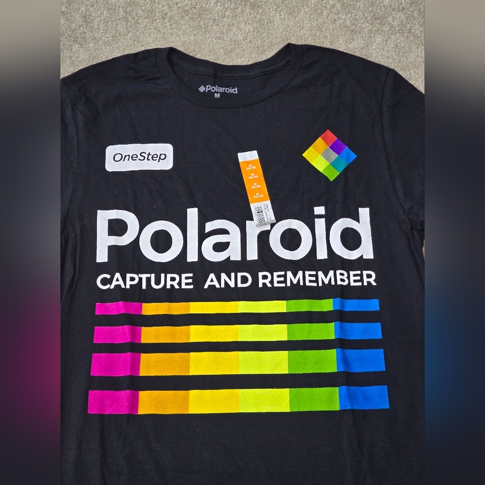 NWT Mens Polaroid Tee Shirt SiE Medium - Picture 2 of 4